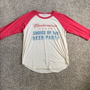 Junk Food Clothing Budweiser Tee - Size L